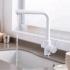Konyhai csaptelep víztisztítóhoz, 3-utas, Modern dizájn, HAJLÍTOTT, FÉNYES FEHÉR Konyhai csaptelep víztisztítóhoz, 3-utas, Modern dizájn, HAJLÍTOTT, FÉNYES FEHÉR
