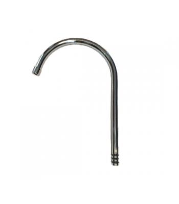 Kifolyócső víztisztító-csaphoz, 3 db ''O''-gyűrűvel, FÉM