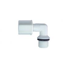 Külsőmenetes ''L'' könyök bekötő-idom 1/4''x1/4'', Jaco 4044