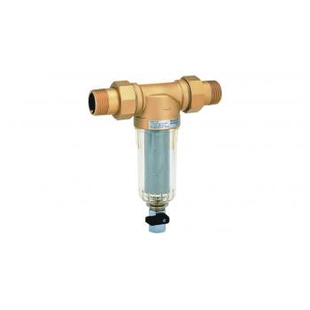 Mechanikai előszűrő rézfejes szűrőházban, 100 mikron, 3/4", mosható